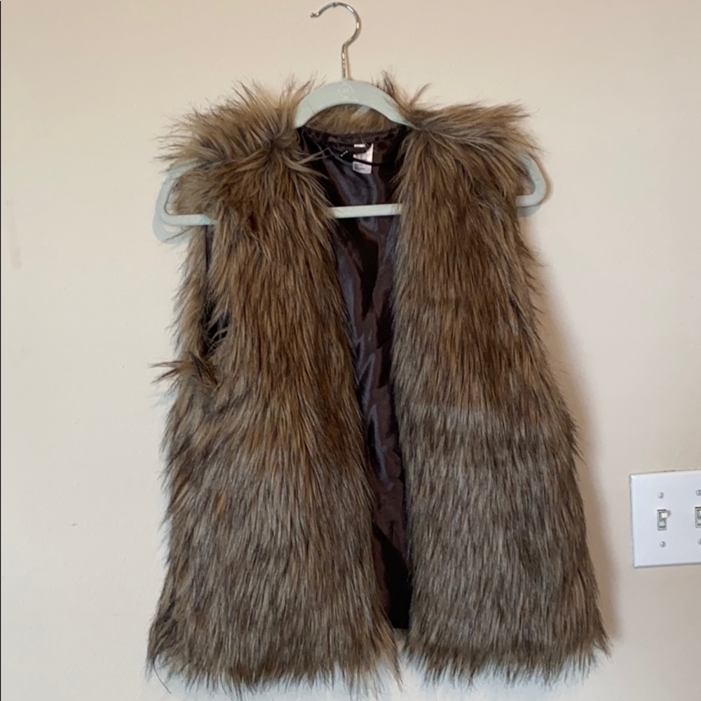 Faux Fur H&M Vest